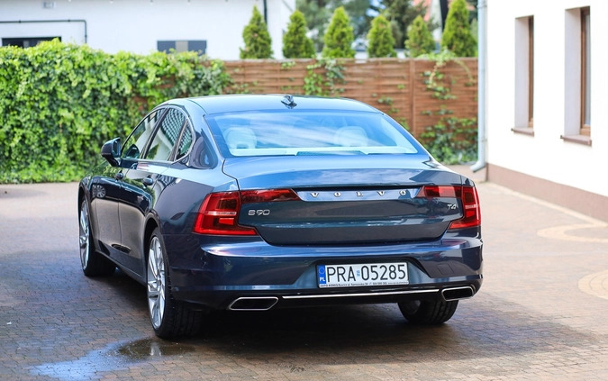 Volvo S90 cena 104500 przebieg: 73050, rok produkcji 2018 z Rawicz małe 121